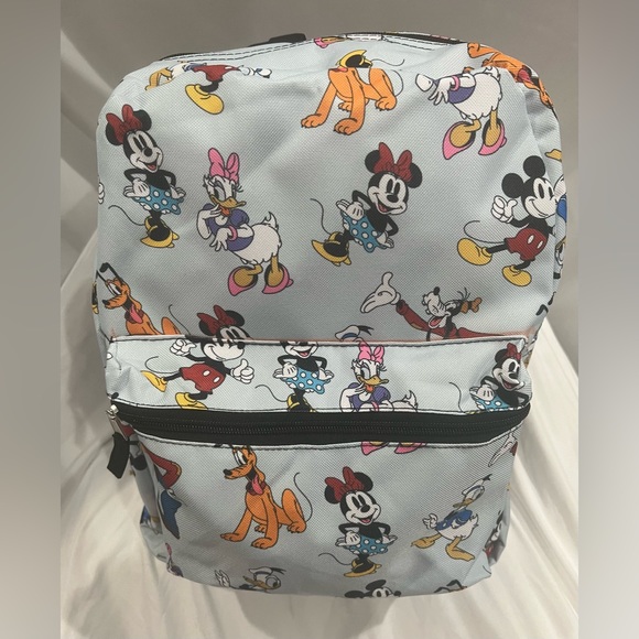 NWT-Disney’s MICKEY &FRIENDS Full-size Nylon backpack - Picture 1 of 10